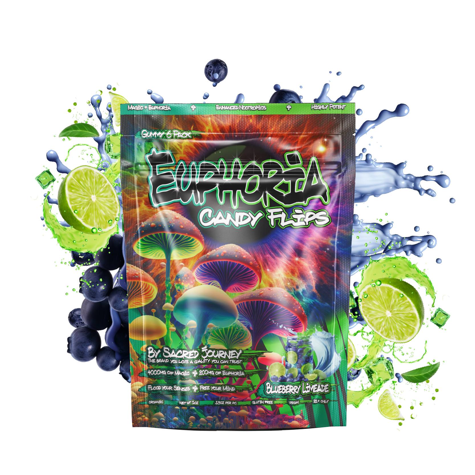 Blueberry Limeade